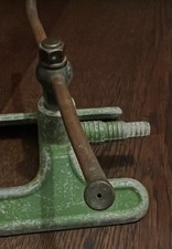 AN ANTIQUE CAST ALLOY AND BRASS GARDEN LAWN SPRINKLER