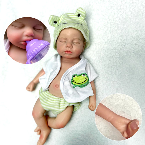 33cm reborn washable silicone - reborn,