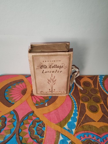 Vintage perfume grossmith box - vintage,