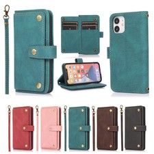 Dreamy Doka PU Leather Flip Wallet Case Phone Case Cover for iPhone 16E 15 14 13