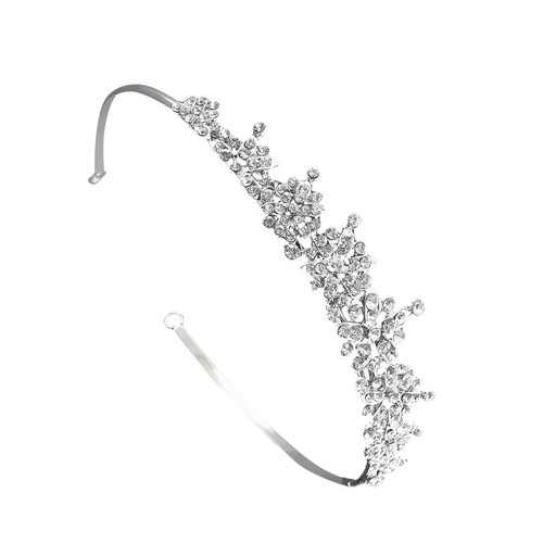 Elegant silver tiara - elegant,
