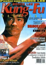 BRUCE LEE KUNG-FU MAGAZINE N° 7/8 DEL 2003 RIVISTA SPILLATA EDIZIONE ITALIANA
