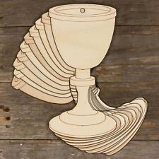 10x Wooden Medieval Chalice