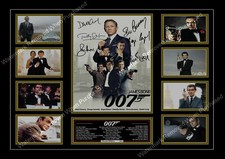 JAMES BOND COLLECTION SIGNED