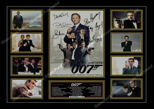 James bond collection signed - bond,