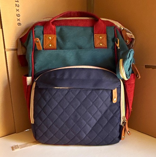 Colourblock backpack changing - colourblock,