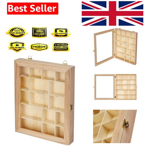 Wooden display case - case, with