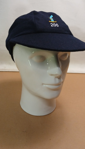 Dark blue felt - blue, baggy
