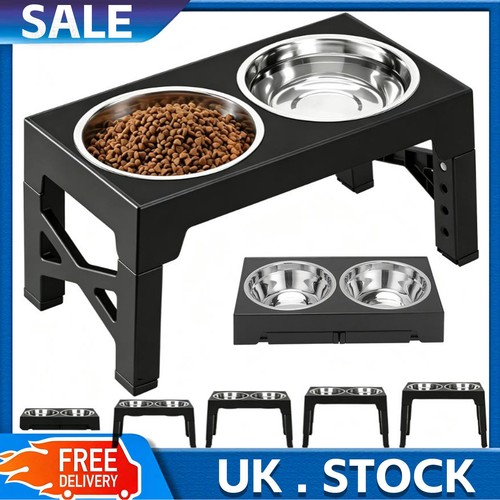 Pet dog double bowls - pet,