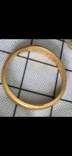 22ct yellow gold band wedding - 22ct,
