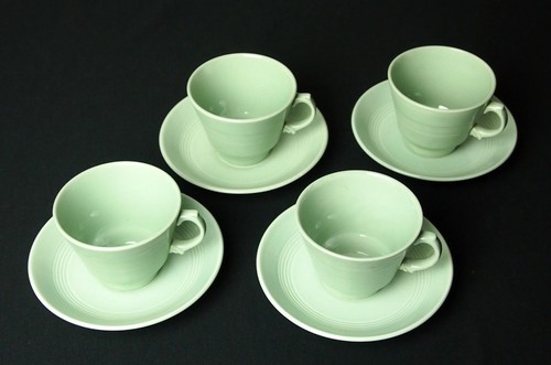 Woods ware green beryl tea - beryl,