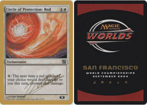Circle protection red - 4x,