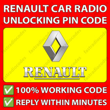 Renault radio unlocking pin - ✅renault,