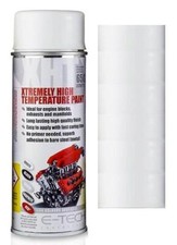 SATIN WHITE Brake Caliper Paint Spray Aerosol 400ml (VHT/W) Motorbike G