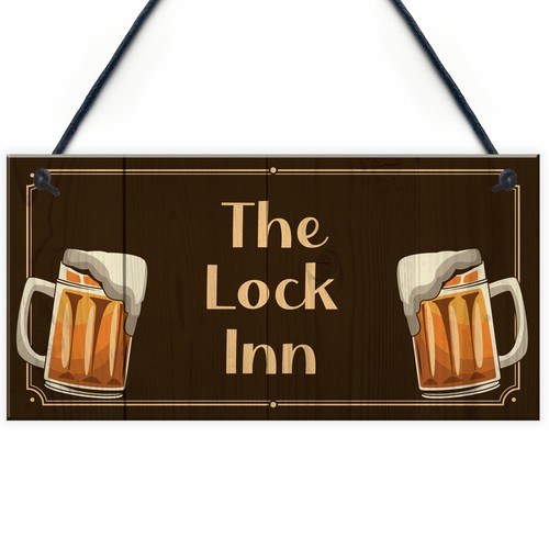 The lock inn home - the, sign