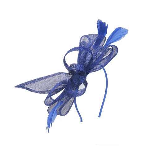 Elegant looped fascinator - looped,