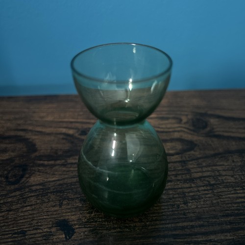 Vintage green glass hyacinth - vintage,