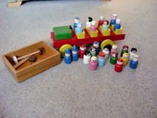 Vintage ESCOR WOODEN TOY