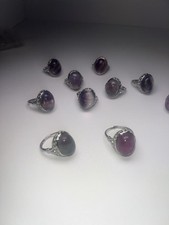 Rainbow fluorite adjustable