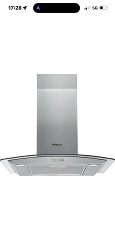 Hotpoint 70cm curved glass - hotpoint,