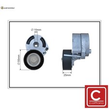 TENSIONING ARM V-RIBBED BELT