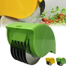 Comfortable Handle Parsley Chopper Roller Stainless Steel Herb Roller Mincer