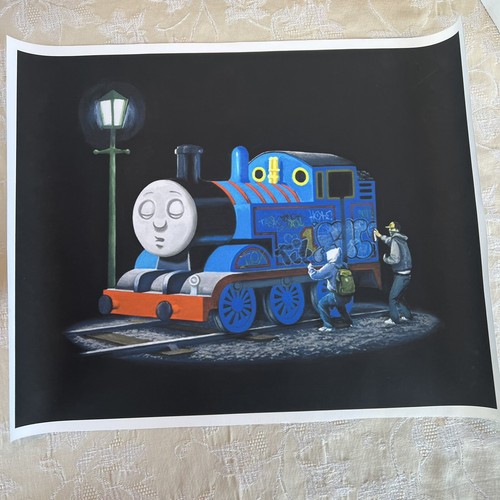 Banksy thomas tank engine - banksy,