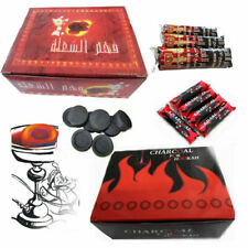 Hookah Charcoal Shisha Coal Quick Light 100 pcs Discs BOX Burner Sheesha Tablets