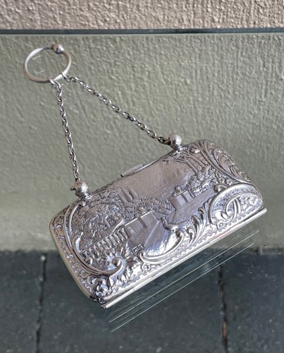 Antique edwardian solid silver - edwardian,