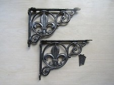 PAIR OF Cast Iron Victorian