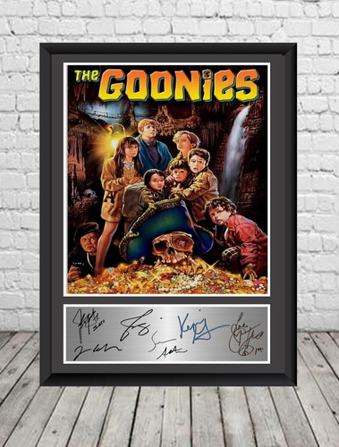 The goonies signed photo - goonies,
