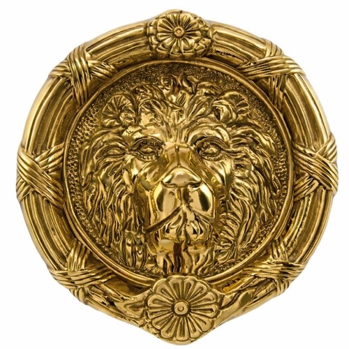 Uap lion head round - lion, 6"