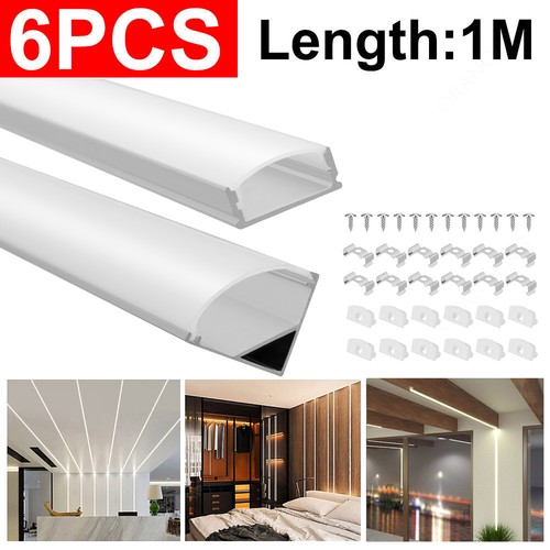 60x led aluminium channel - aluminium,