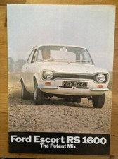 FORD ESCORT RS1600 1970/71 UK