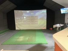 Home Golf Simulator Set Up