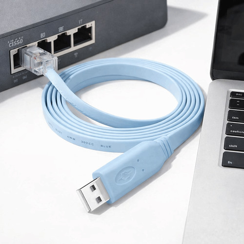 Usb rj45 console cable - rj45,
