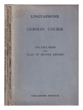 Linguaphone Institute Linguaphone: Corso Di Tedesco: In Due Volumi: Vocabolari A