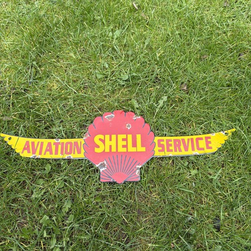 Aviation shell service - shell, enamel