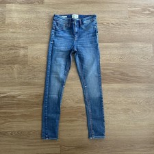 River Island Denim Jeans Womens Slim Fit Molly Jeans Size 10S Blue Navy Trousers