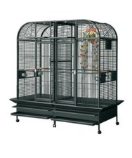 Parrot-Supplies Washington Premium Double Macaw Parrot Cage - Black