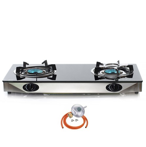 Portable gas stove burner - gas,