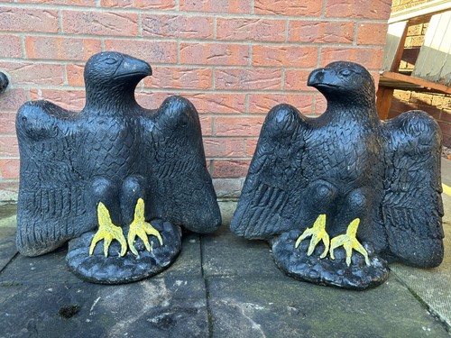 Reconstituted stone eagle - x,