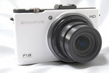 [N Mint] Olympus XZ-1 White 10.0MP F1.8 Digital Camera w/Battery Charger