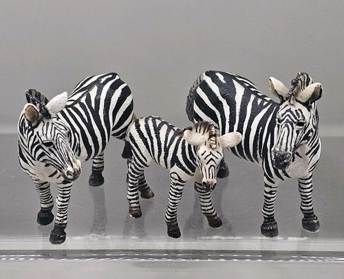Schleich zebra family - x3,