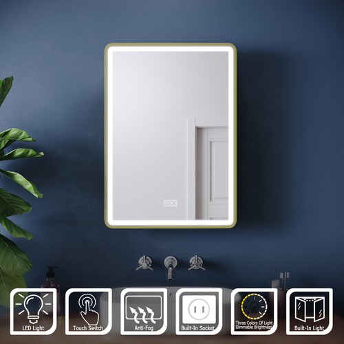 Color bathroom mirror - 3,