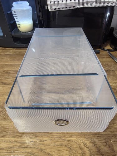 10x clear plastic shoe - 10x,