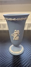 wedgwood jasper ware blue vase