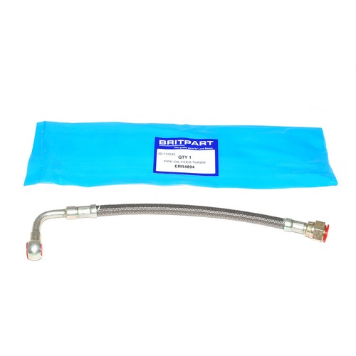 Turbo oil feed pipe land - feed,