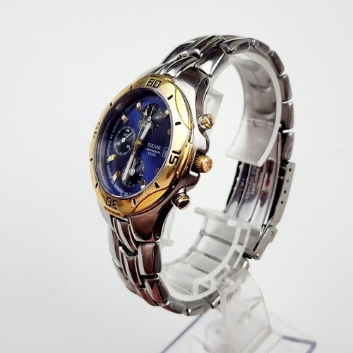 Men chronograph watch pulsar - watch,