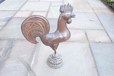 Large Vintage Copper Cockerel
